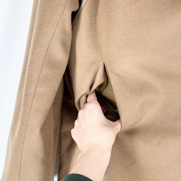 Cinzia Rocca Virgin Wool Coat Size 6 - Picture 4 of 11